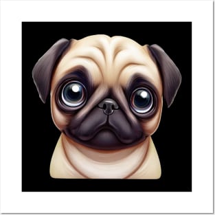 Pug Masterpiece Posters and Art